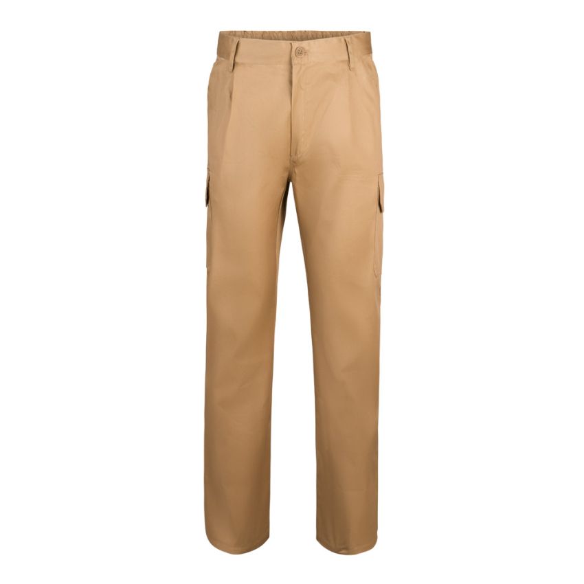 VL MABON Pantalones de sarga (200g/m²) multibolsillos, en algodón (35%) y poliéster (65%)