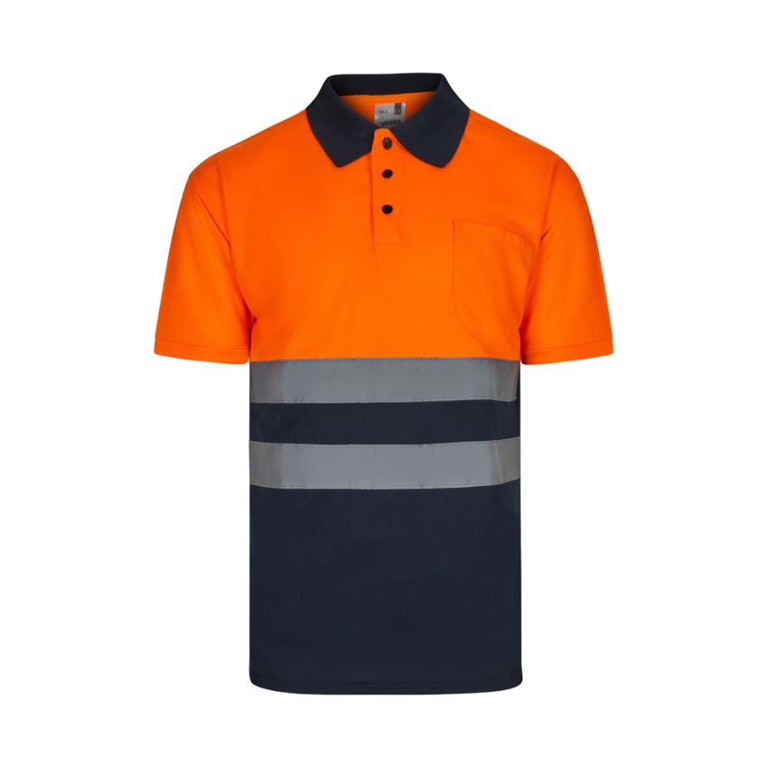 VL FORTUNA Polo de ojo de pájaro (140g/m²) de manga corta, en poliéster (100%).