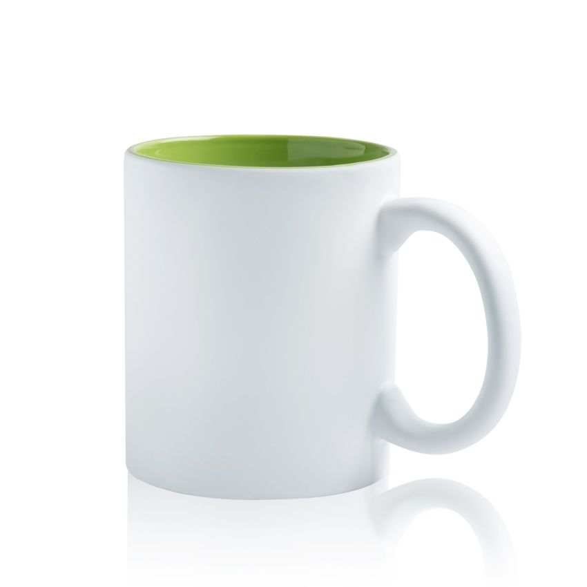 Taza de cerámica Matte Popmug con exterior mate, 325 ml