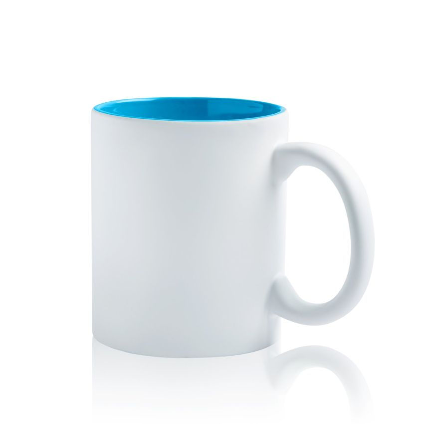 Taza de cerámica Matte Popmug con exterior mate, 325 ml