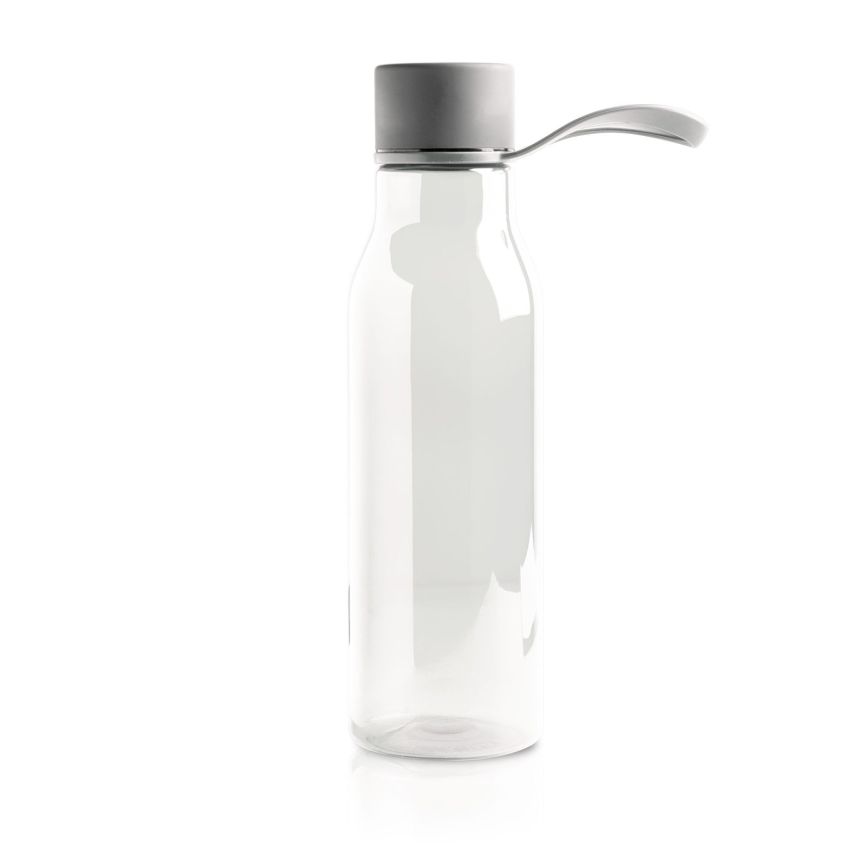 Botella Garrafa de tritán, tapa metálica, 600 ml