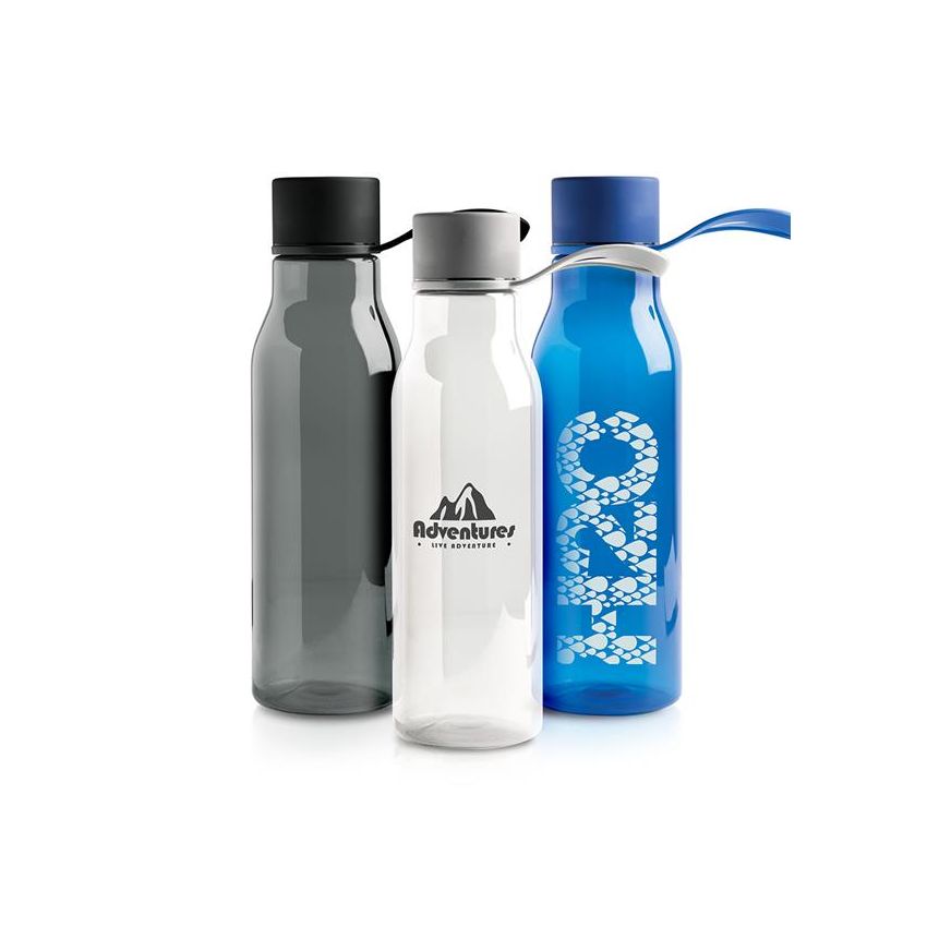 Botella Garrafa de tritán, tapa metálica, 600 ml