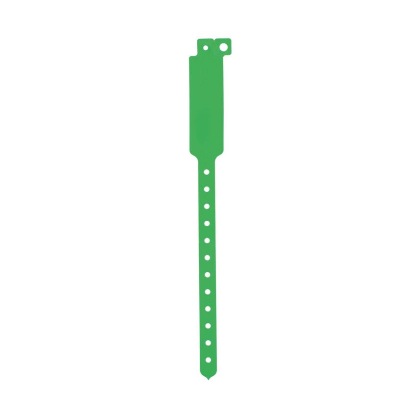 Darlen Pulsera de identificación inviolable fluorescente de vinilo
