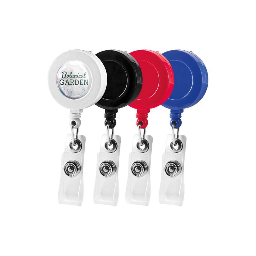 Sopier extensible porta credenciales con accesorio para resina