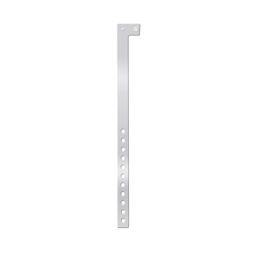 Div Pulsera de identificación inviolable de vinilo