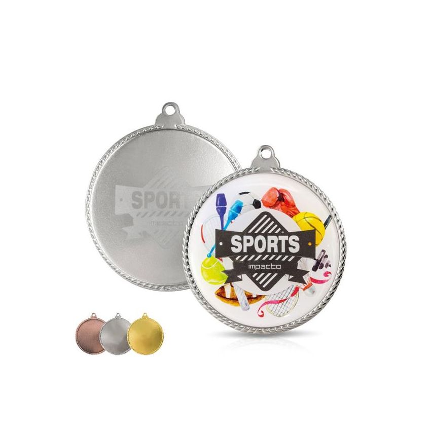 Heroica Medalla de metal