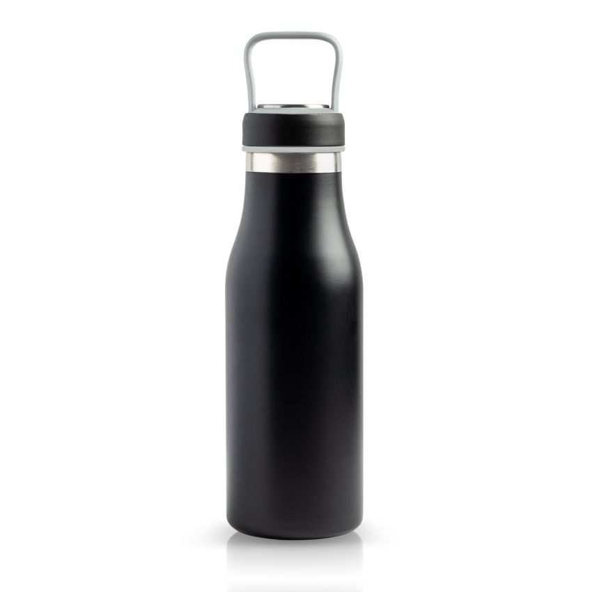 Liquiduo Botella térmica 510 ml con compartimento en la tapa