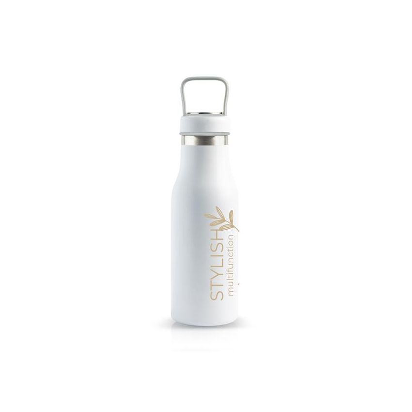 Liquiduo Botella térmica 510 ml con compartimento en la tapa