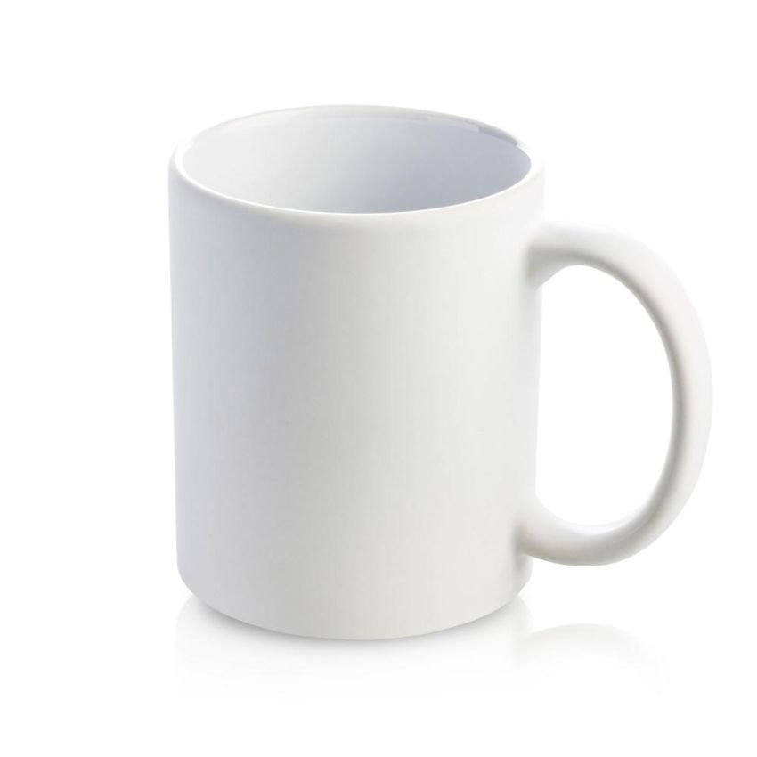 Taza de arte mate de cerámica para sublimación, acabado mate