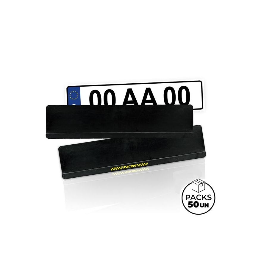 RPLATE Soporte de plástico reciclado para placa de matrícula