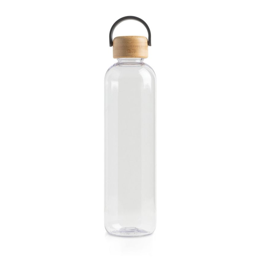BTBottle Garrafa 1000ml de tritán con tapa de bambú