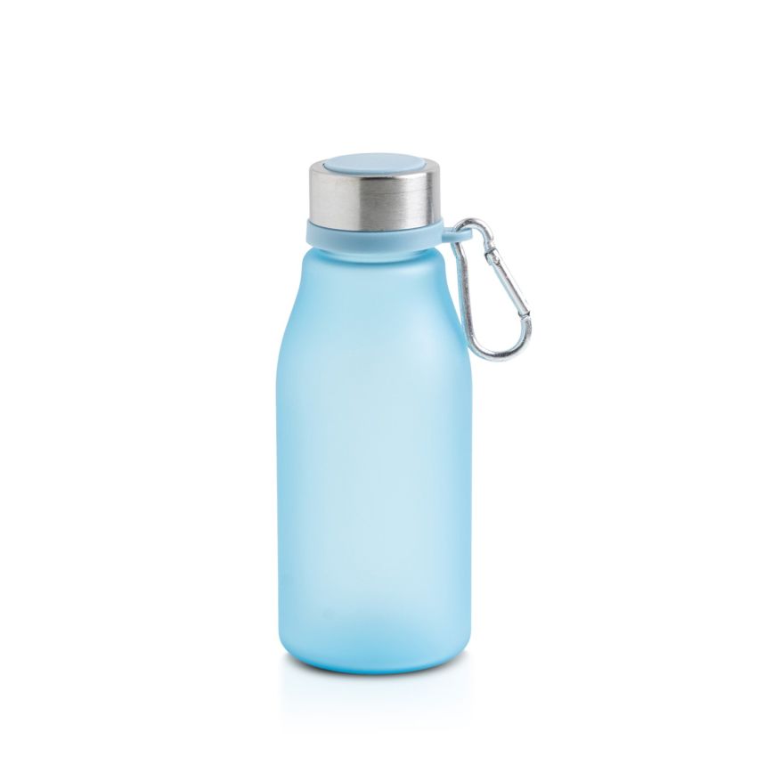 Botella Bijou en RPET mate de 350 ml, con mosquetón