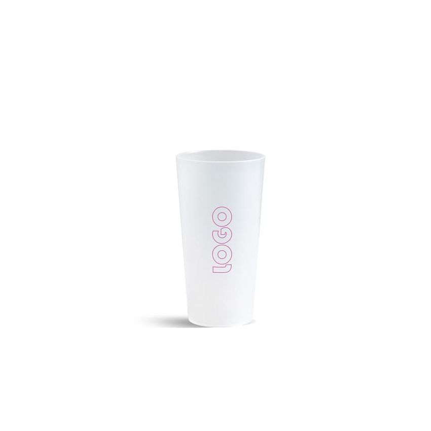 PPCup40 Vaso reutilizable de PP 400ml