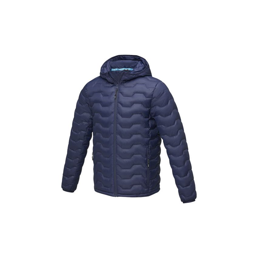Chaqueta para hombre con aislamiento térmico reciclado certificado GRS 