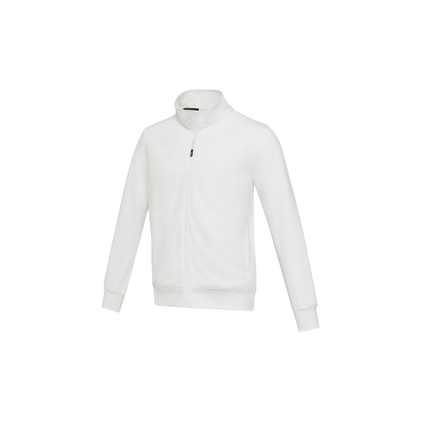 Camiseta reciclada unisex con cremallera larga 