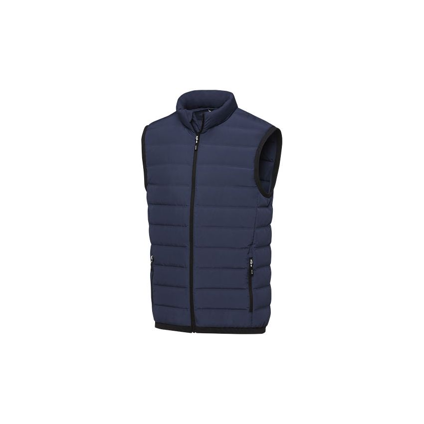 Chaleco con aislamiento y relleno de plumas para hombre 