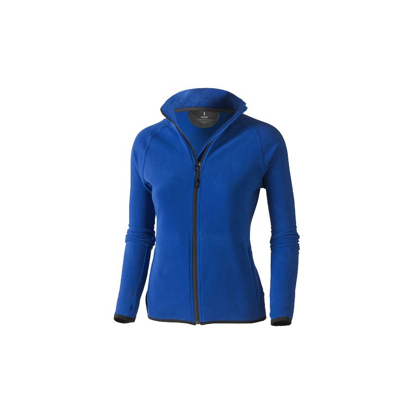 Chaqueta polar micropolar con cremallera completa de mujer 