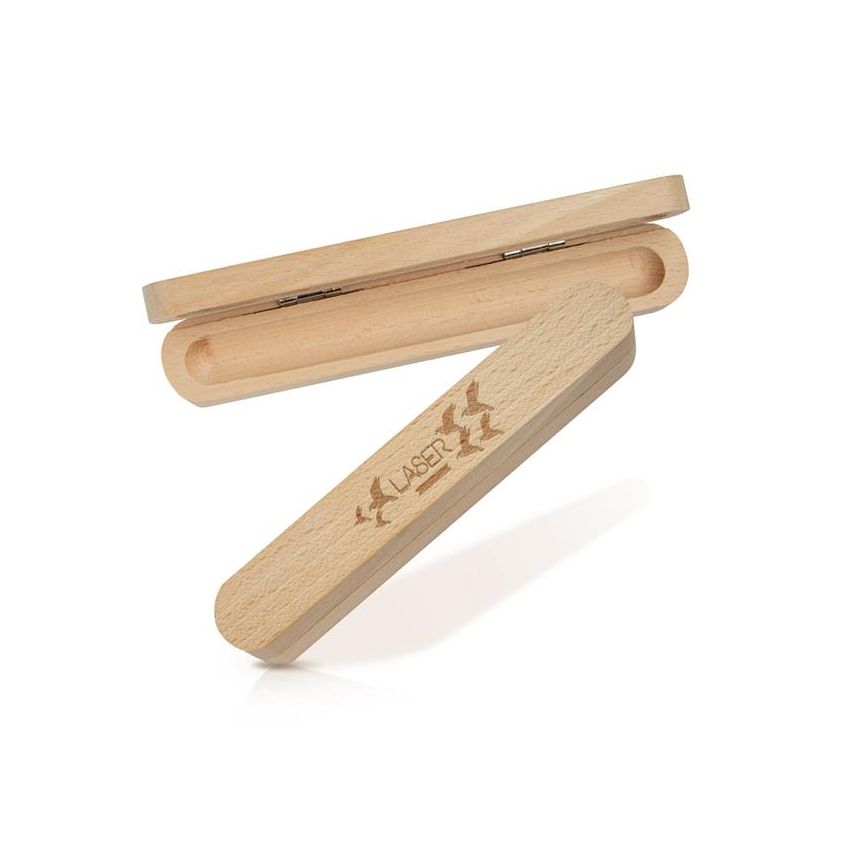 Wooxe Estuche de madera para un bolígrafo