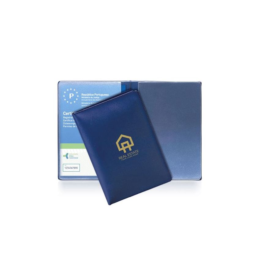 Holdex Bolsa porta-documentos en PVC, 2 compartimentos