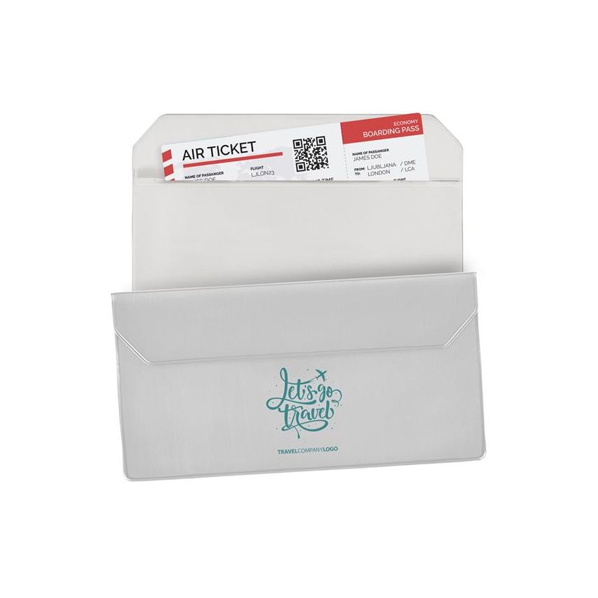 Doctravel Bolsa de PVC para documentos de viaje