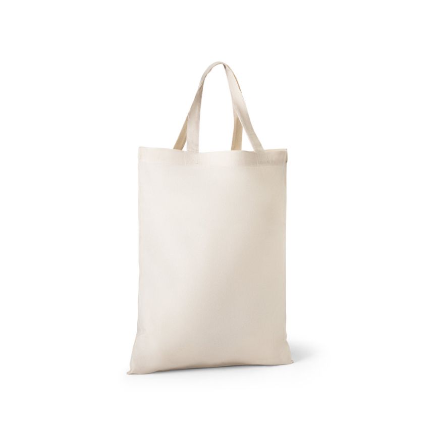 BEIRUT Bolsa plegable de algodón (50%), algodón reciclado (30%) y poliéster (20% rPET) (140 g/m²).
