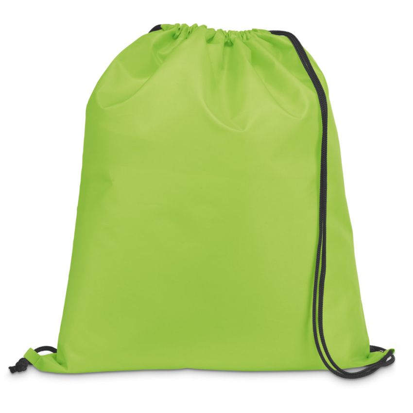 CARNABY Saco tipo mochila en 210D con cordones en negro