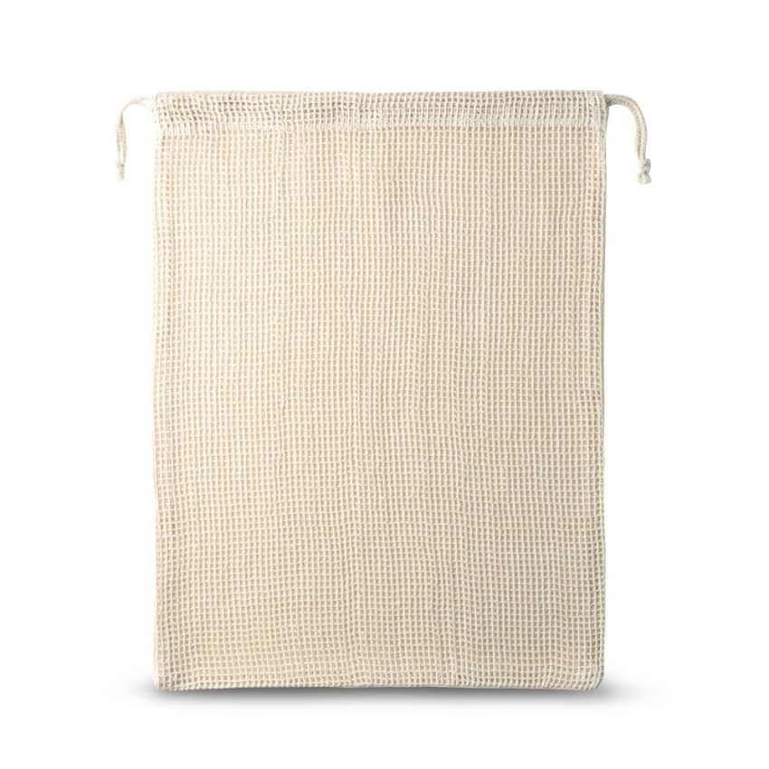 NAPOLI Saco 100% algodón (120 g/m²) con malla 100% algodón en la parte frontal (100 g/m²).