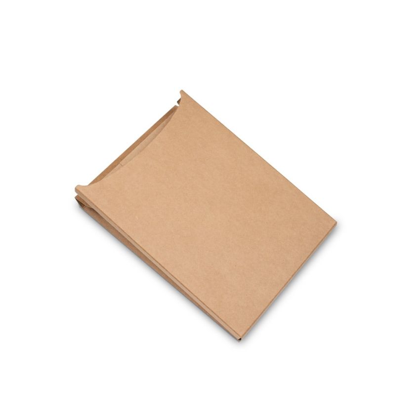 NERUDA Bloc de notas A5 con tapa dura de fibra de paja natural