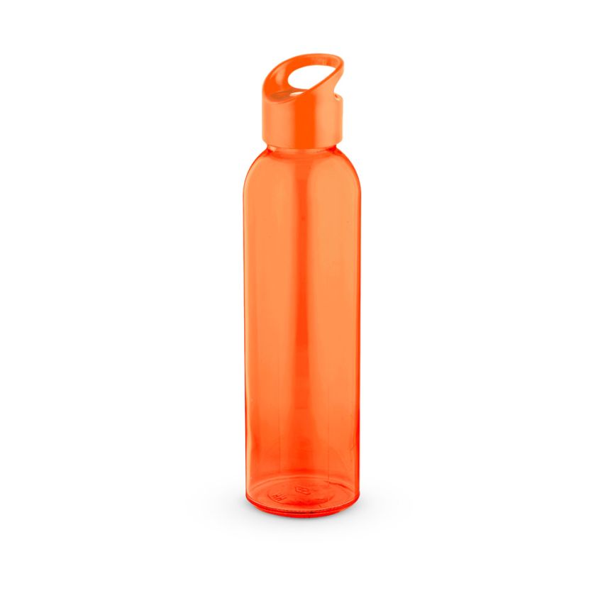 PORTIS GLASS Garrafa de vidrio con tapa de PP 500 mL