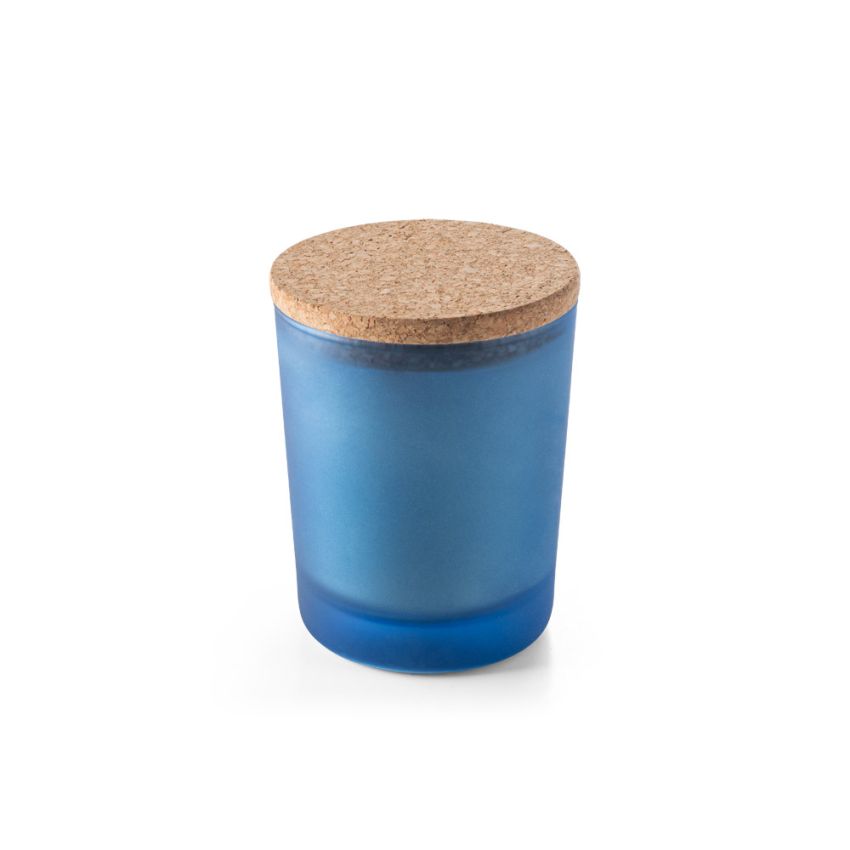 DUVAL Vela aromática en vaso de vidrio con tapa de corcho 180 g