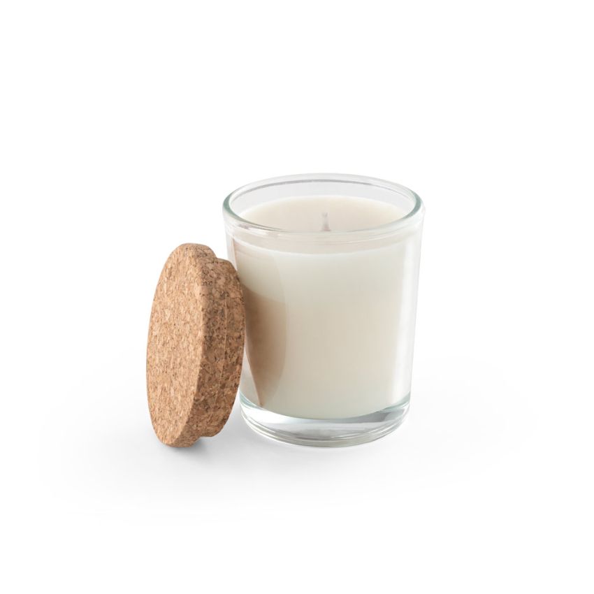ZEN 80 Vela aromática en vaso de vidrio con tapa de corcho 80 g