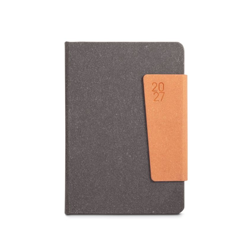 TAGORE A5 Agenda A5 en piel (58% reciclada)