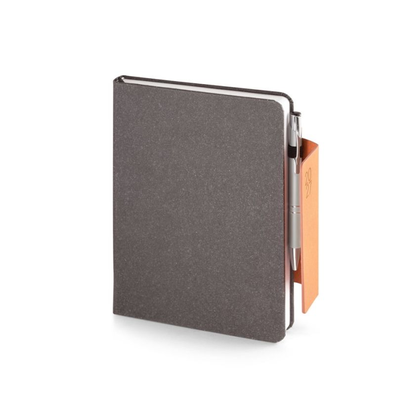 TAGORE A5 Agenda A5 en piel (58% reciclada)