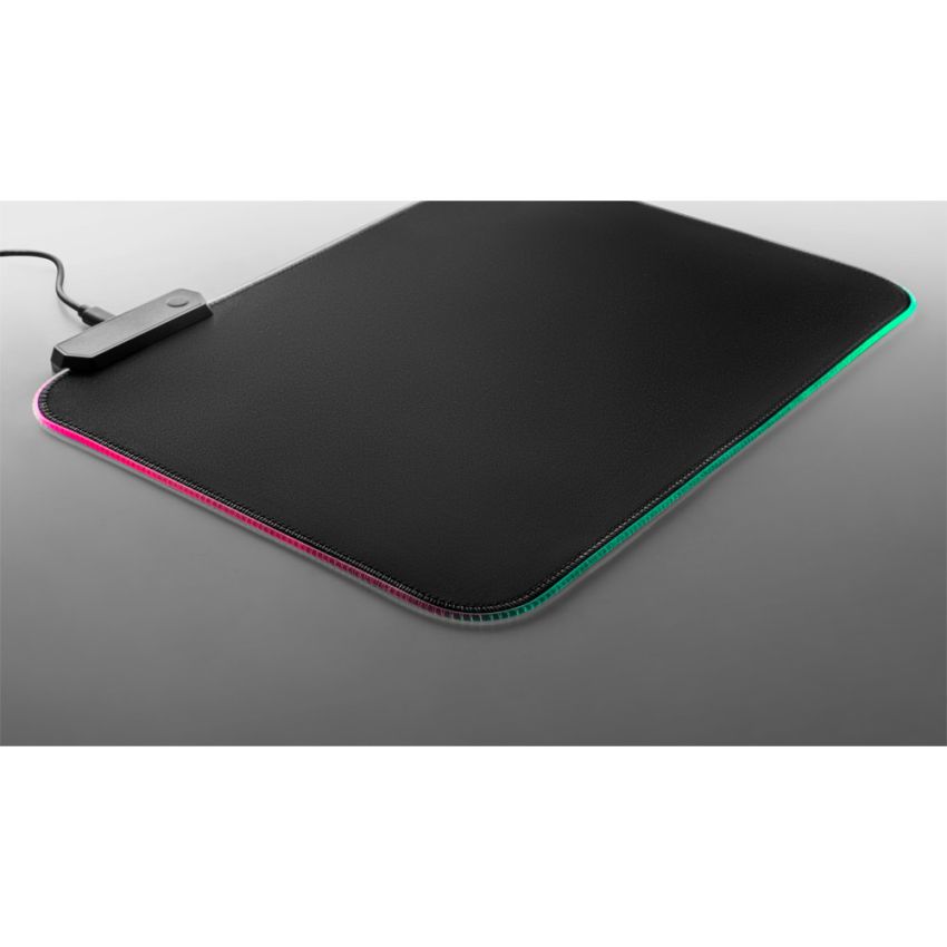 THORNE MOUSEPAD RGB Alfombrilla para ratón gaming con luces LED RGB de poliéster