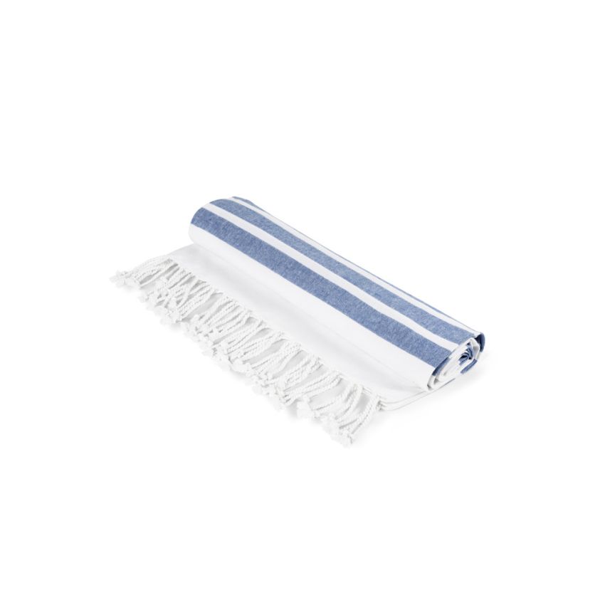 SARDENHA Toalla de playa de algodón (70% reciclado) y poliéster (30% reciclado) (180 g/m²)