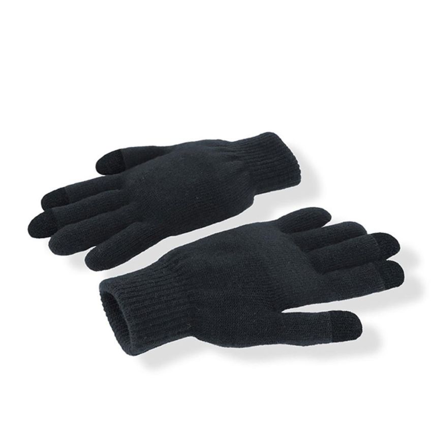 Guantes Touch, 98% acrílico / 2% fibras metálicas