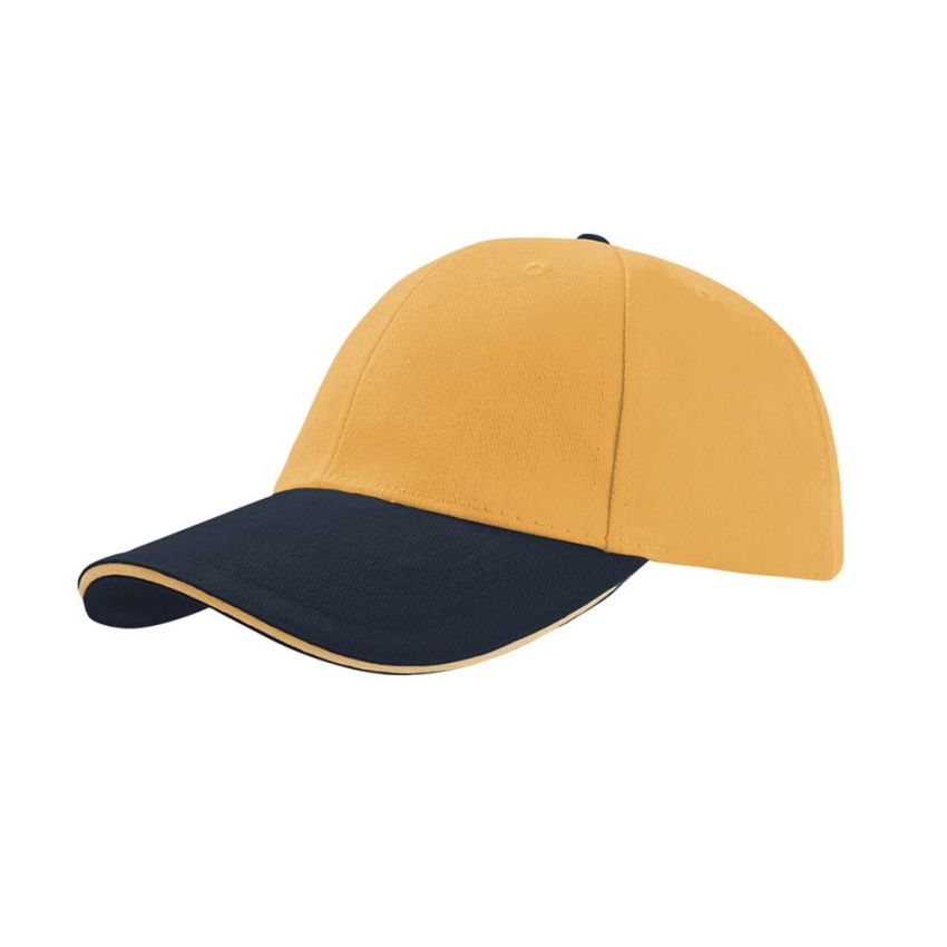 Gorra Liberty Sandwich, 100% algodón peinado