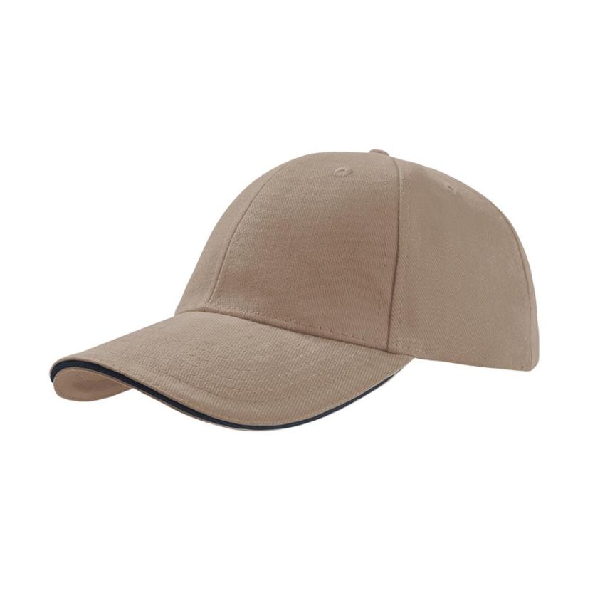 Gorra Liberty Sandwich, 100% algodón peinado
