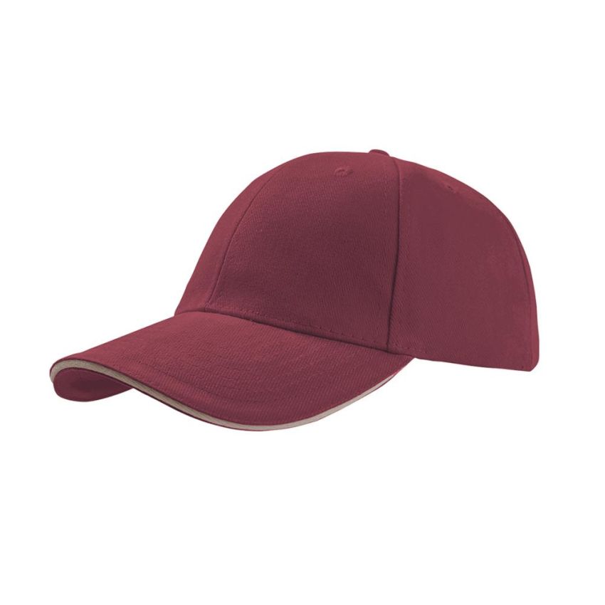 Gorra Liberty Sandwich, 100% algodón peinado