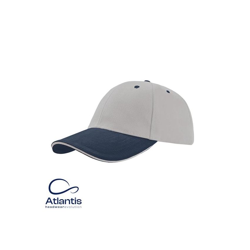 Gorra Liberty Sandwich, 100% algodón peinado