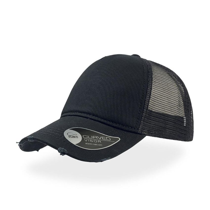 'Gorra de rapero destruido, 100% algodón'