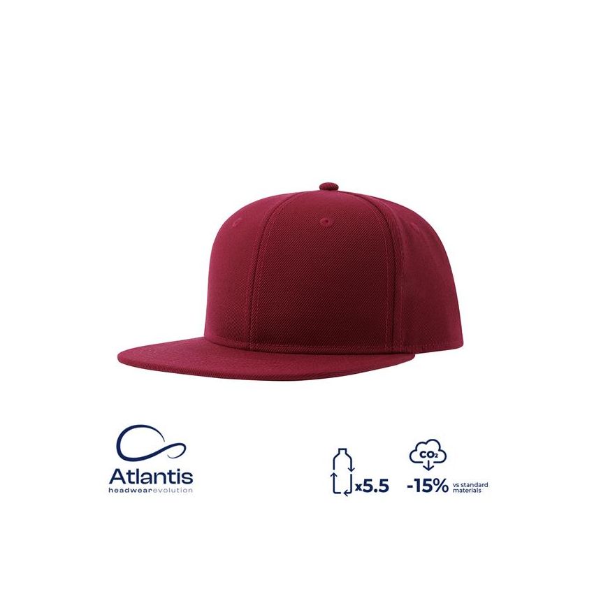 Snap Back-S Gorra Snap Back-S, 100% Poliéster Reciclado