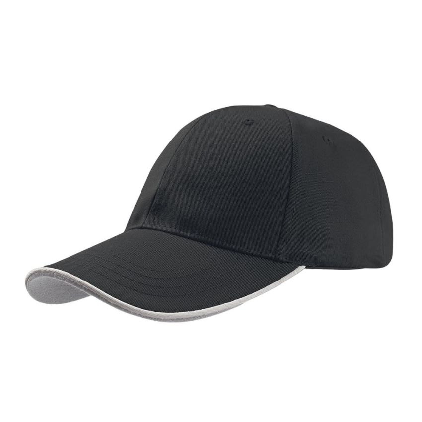 Gorra Zoom Piping Sandwich, 35% algodón / 65% poliéster