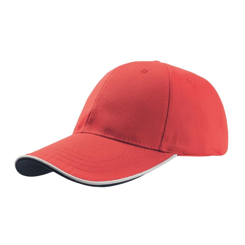 Gorra Zoom Piping Sandwich, 35% algodón / 65% poliéster