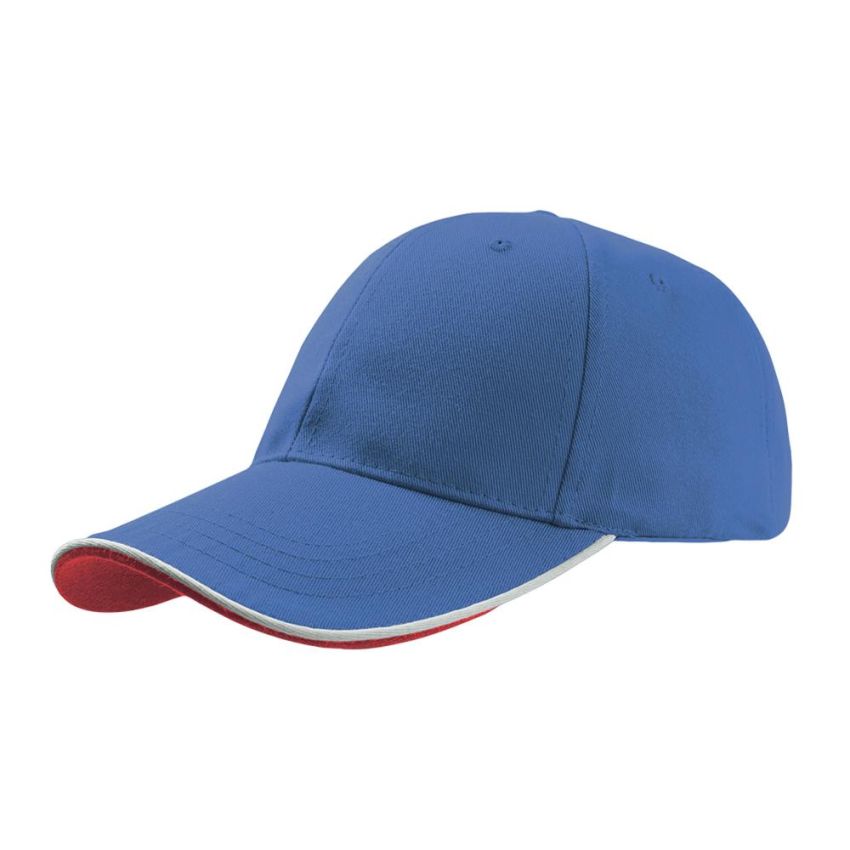 Gorra Zoom Piping Sandwich, 35% algodón / 65% poliéster