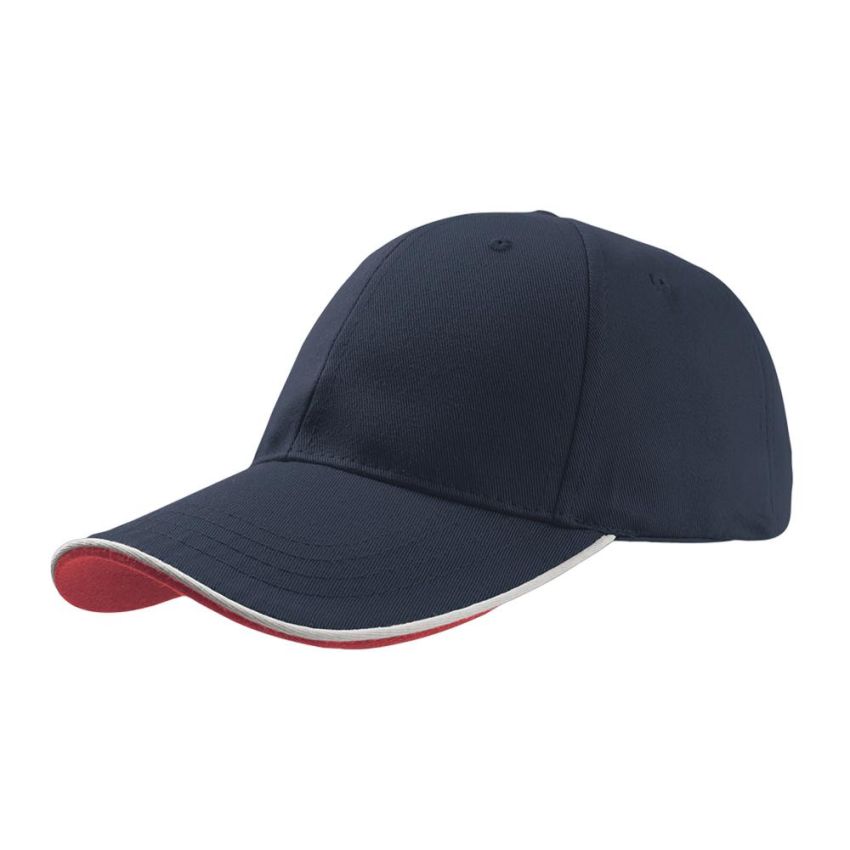 Gorra Zoom Piping Sandwich, 35% algodón / 65% poliéster