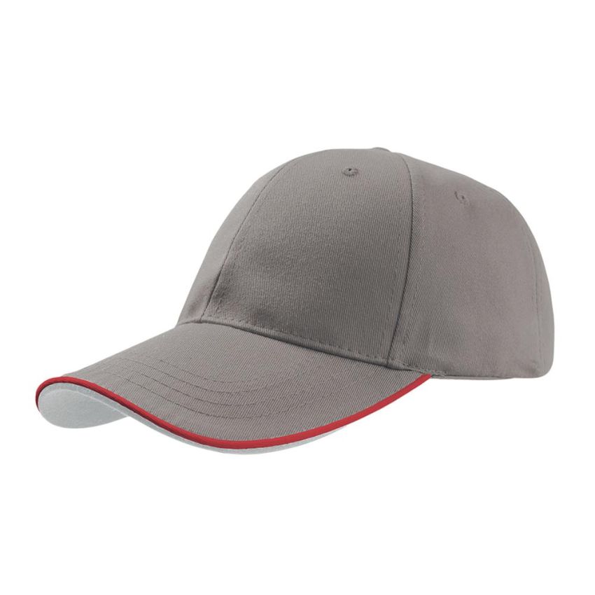 Gorra Zoom Piping Sandwich, 35% algodón / 65% poliéster