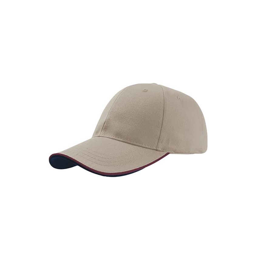 Gorra Zoom Piping Sandwich, 35% algodón / 65% poliéster