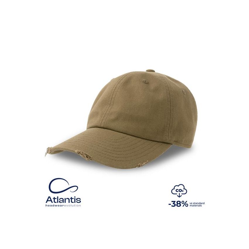 Gorra Dad Hat Destroyed-S, 100% algodón