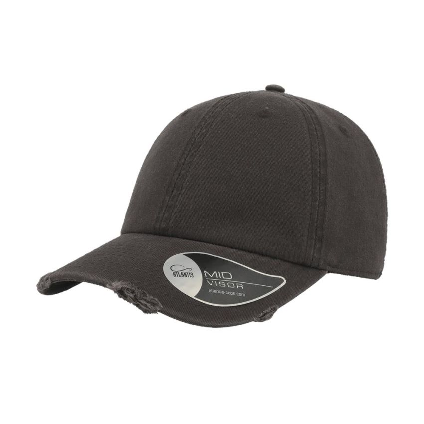 Gorra tipo dad hat desgastada, 100% algodón chino